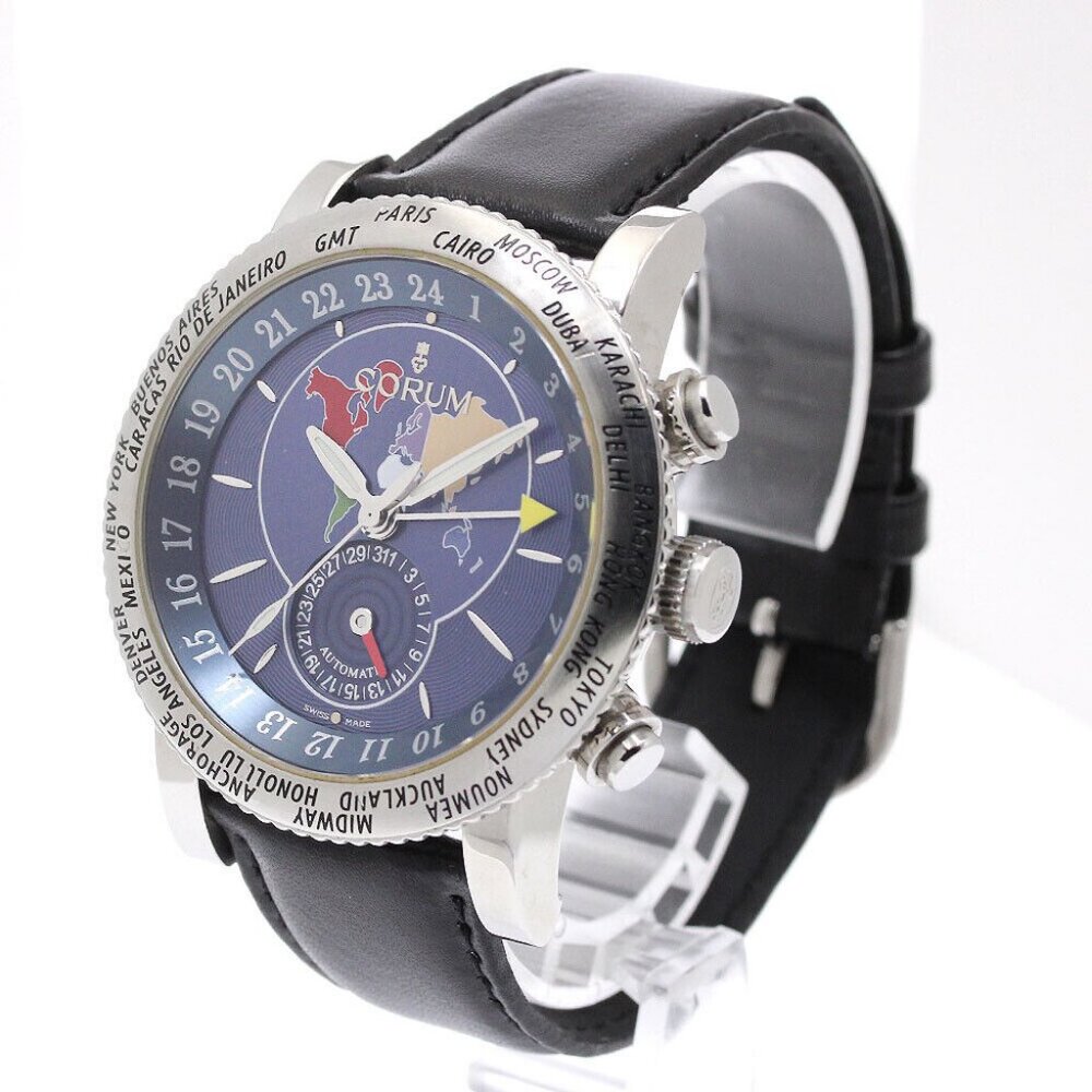 CORUM classical 983.201.20 Date Navy Dial Automatic Men's Watch